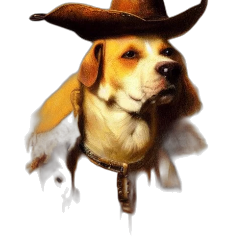 hat, animal, staff, creature transparent PNG cut-out