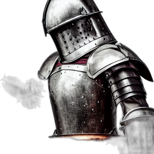 sword, weapon, robot, crown transparent PNG cut-out