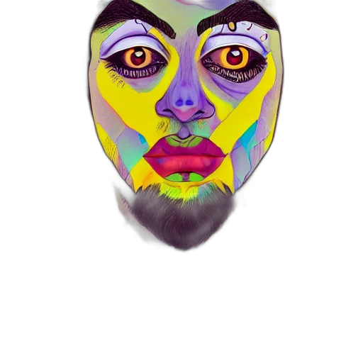mask, face, creature, crown transparent PNG cut-out