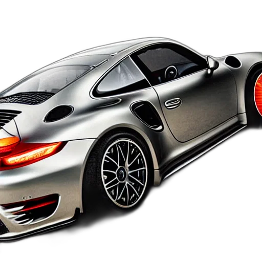 car, photorealistic, 3d render, concept art transparent PNG cut-out
