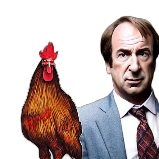 animal, saul, goodman, rooster, medieval, torture, chamber, scary transparent PNG cut-out
