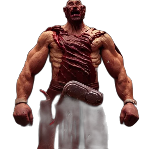 creature, staff, concept art, 3d render, fantasy art, pixel art, gorr, god transparent PNG cut-out
