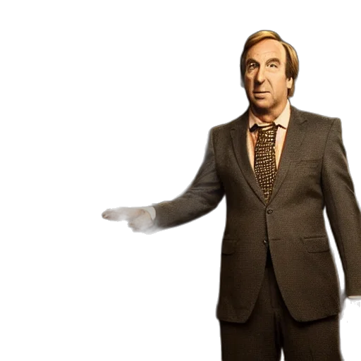 jacket, robot, staff, animal, concept art, 3d render, saul, goodman transparent PNG cut-out