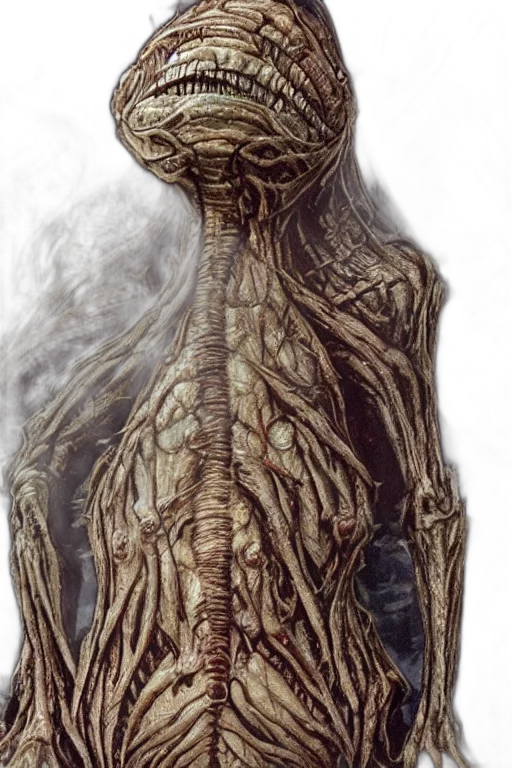 creature, dress, face, mask transparent PNG cut-out