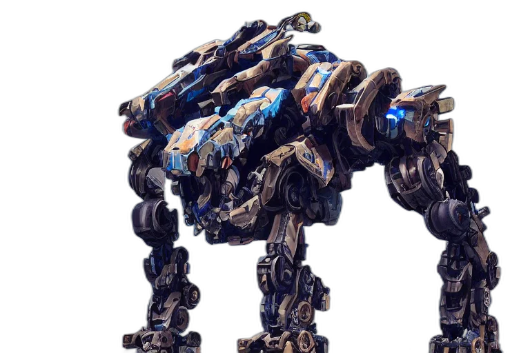robot, weapon, dragon, animal transparent PNG cut-out