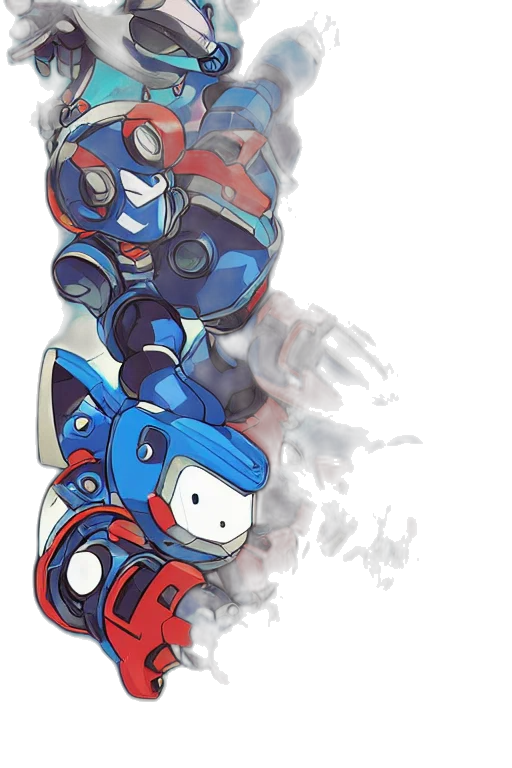 robot, weapon, car, mask, concept art, 3d render, comic book art, pixel art transparent PNG cut-out