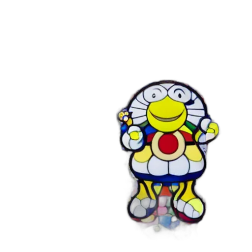 staff, robot, jewelry, 3d render transparent PNG cut-out