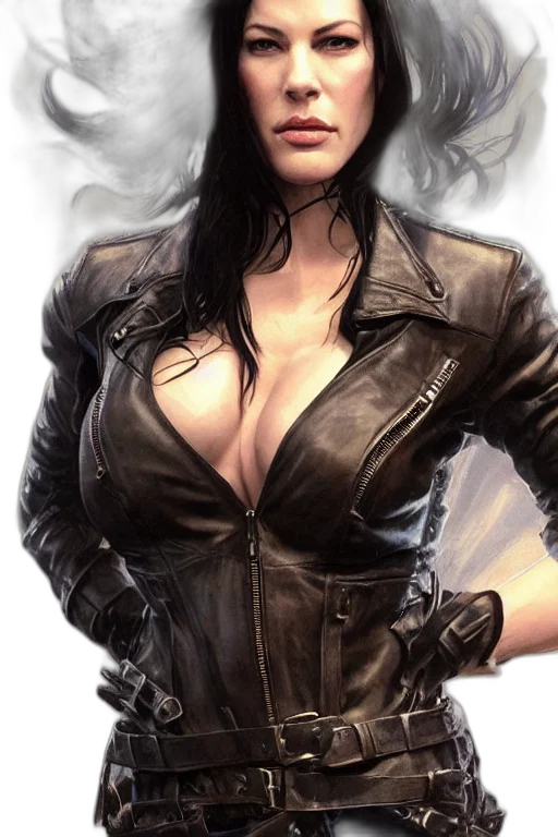 jacket, comic book art, photorealistic, fantasy art transparent PNG cut-out