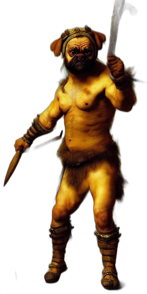 staff, animal, creature, sword transparent PNG cut-out