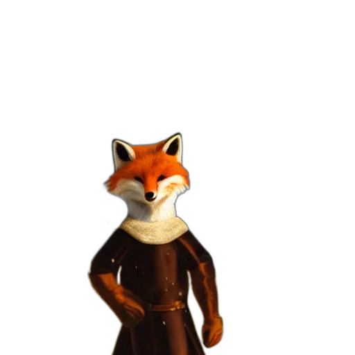 staff, jacket, animal, dress transparent PNG cut-out
