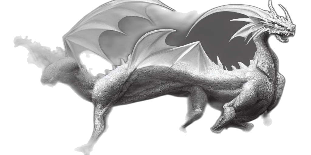 dragon, creature, animal, crown, fantasy art, concept art, comic book art, 3d render transparent PNG cut-out