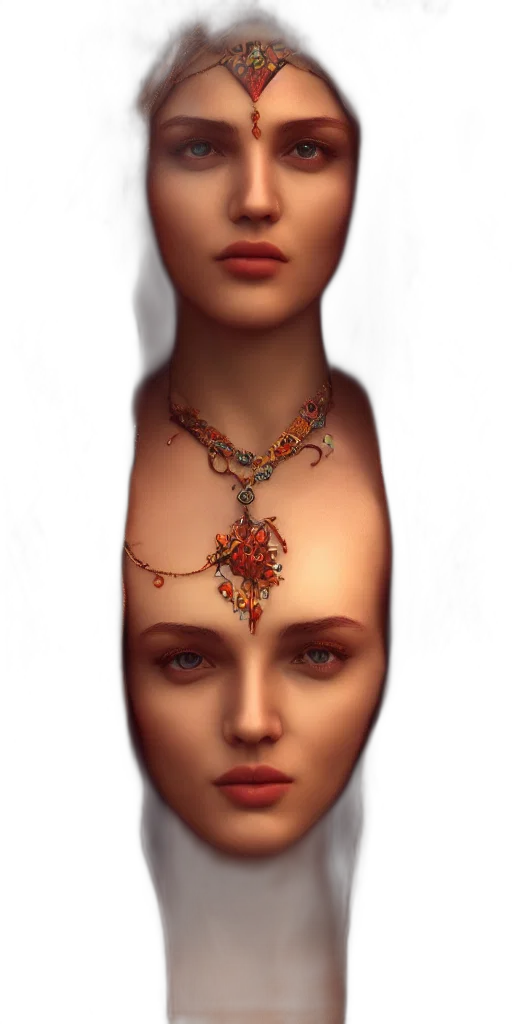 jewelry, crown, face, mask transparent PNG cut-out