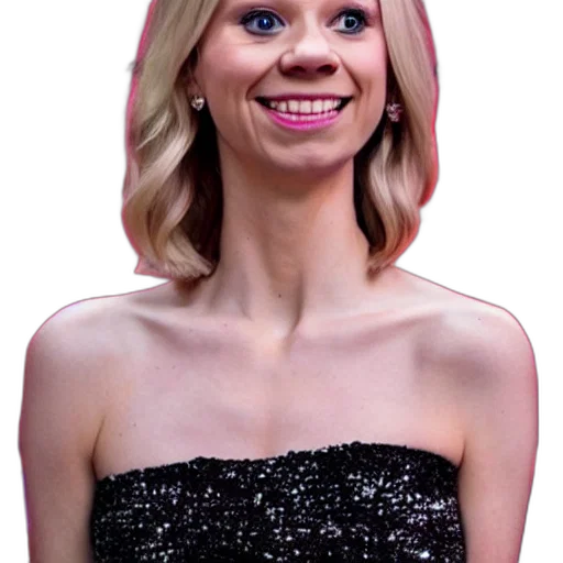 dress, face, staff, hair transparent PNG cut-out
