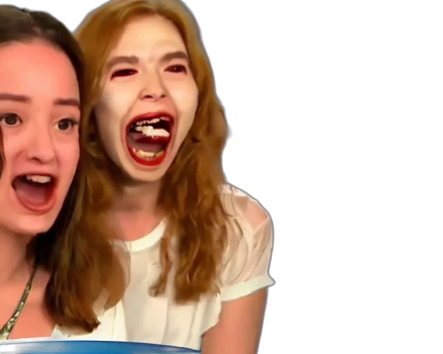 face, creature, cursed, video, nana82573 transparent PNG cut-out