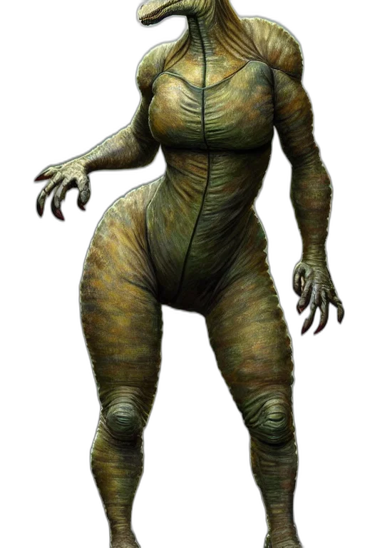 creature, dress, animal, staff, concept art, fantasy art, 3d render, comic book art transparent PNG cut-out