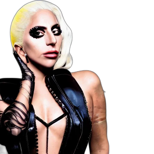 hair, concept art, portrait, lady, gaga transparent PNG cut-out