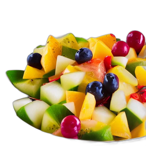 food, crown, photorealistic, 3d render transparent PNG cut-out