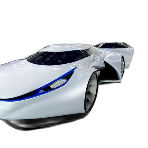 car, robot, 3d render, concept art, photorealistic, new, design, undercarriage transparent PNG cut-out
