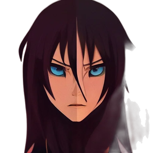face, mask, anime, cartoon transparent PNG cut-out