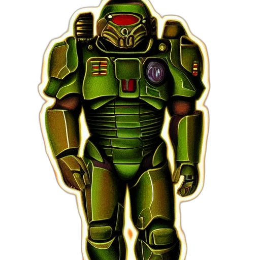 robot, pixel art, concept art, 3d render transparent PNG cut-out