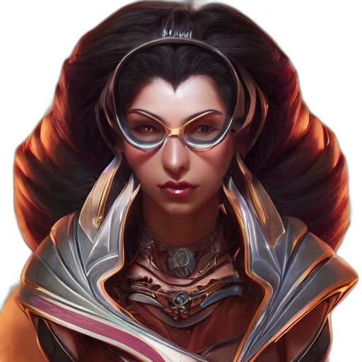 face, staff, jewelry, mask, fantasy art, concept art, comic book art, photorealistic transparent PNG cut-out