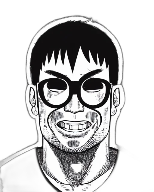 face, mask, creature, cartoon, comic book art, anime, photorealistic, highly transparent PNG cut-out