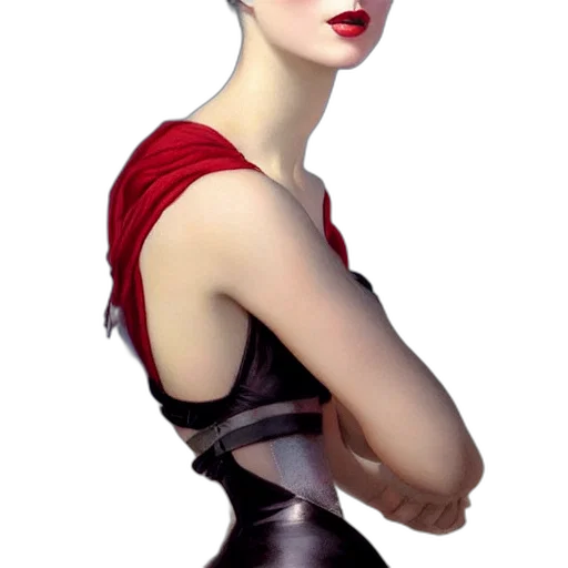 dress, staff, jewelry, crown, photorealistic, concept art, fantasy art, 3d render transparent PNG cut-out