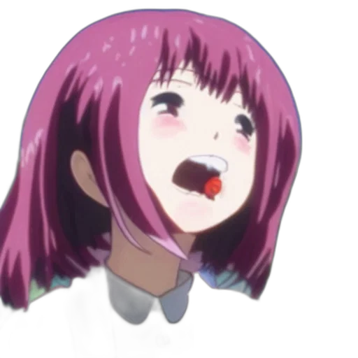 face, creature, mask, animal, anime, cartoon, vaporwave, photorealistic transparent PNG cut-out