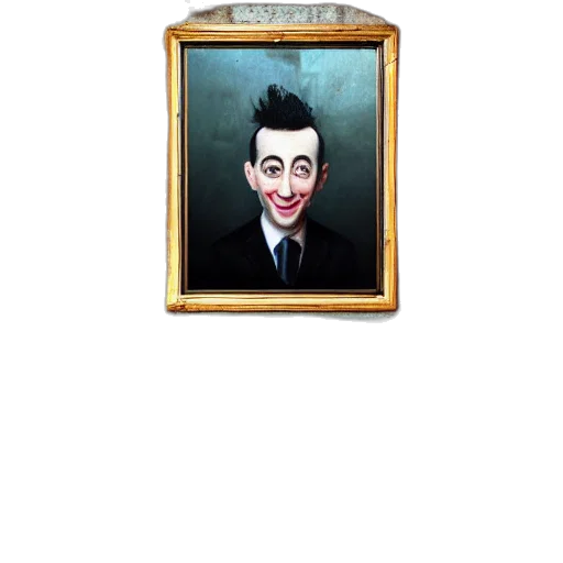 face, staff, mask, creature transparent PNG cut-out