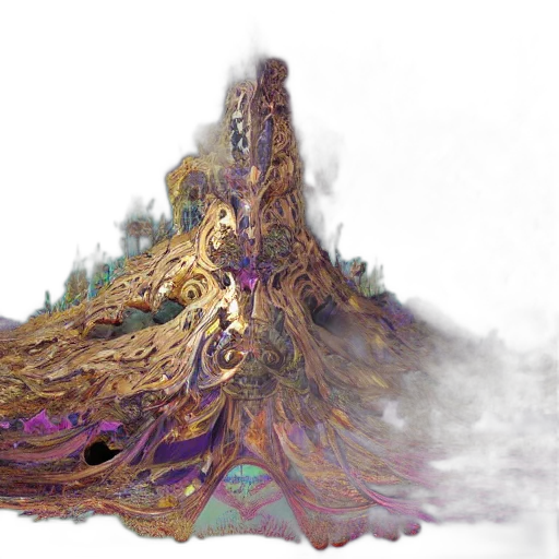crown, dragon, hair, mask, concept art, fantasy art, watercolor, photorealistic transparent PNG cut-out