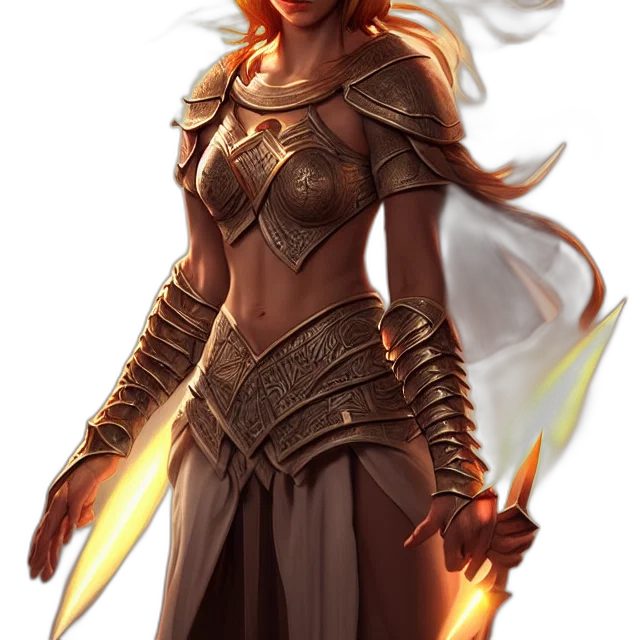 sword, staff, fantasy art, concept art, comic book art, pixel art, fire, golden transparent PNG cut-out