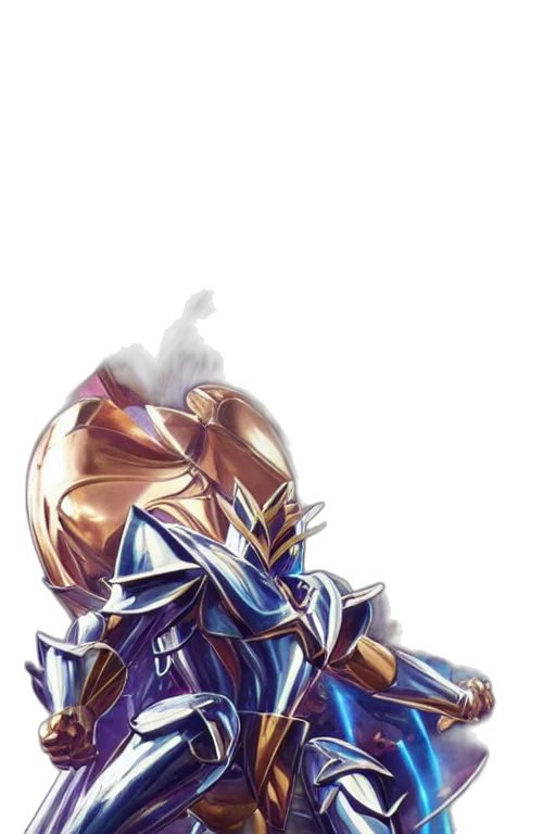 mask, dragon, sword, weapon, concept art, fantasy art, pixel art, anime transparent PNG cut-out
