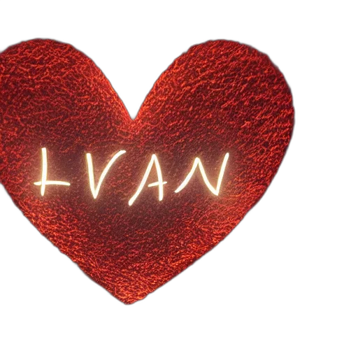 heart, name, ash, written, cute, high, detail, well transparent PNG cut-out