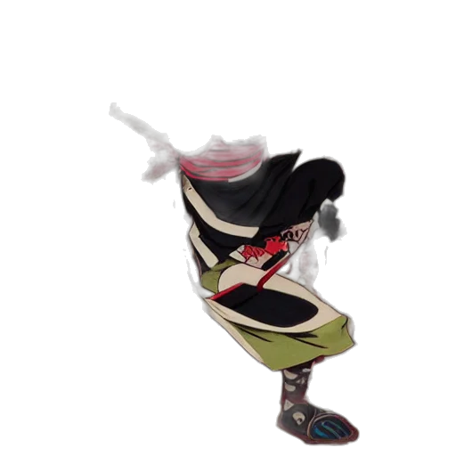 mask, hat, staff, weapon, concept art, 3d render, anime, cartoon transparent PNG cut-out