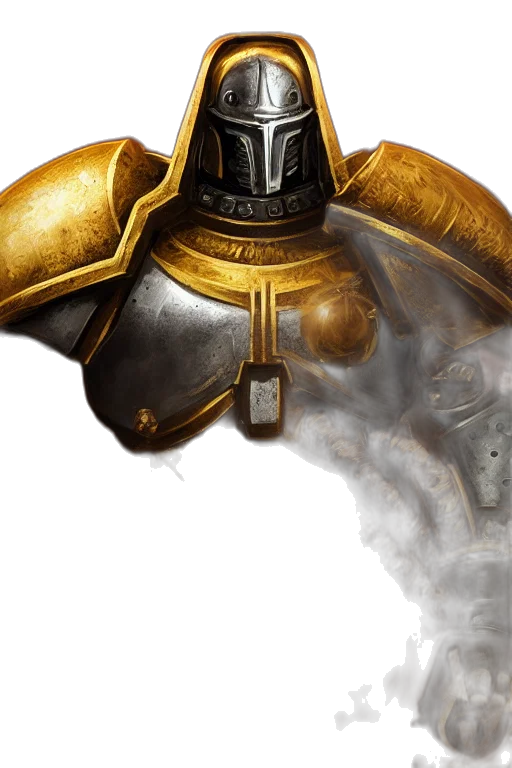 mask, sword, weapon, robot, concept art, fantasy art, photorealistic, 3d render transparent PNG cut-out
