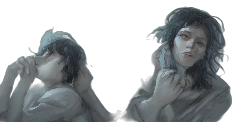 mask, face, creature, concept art transparent PNG cut-out