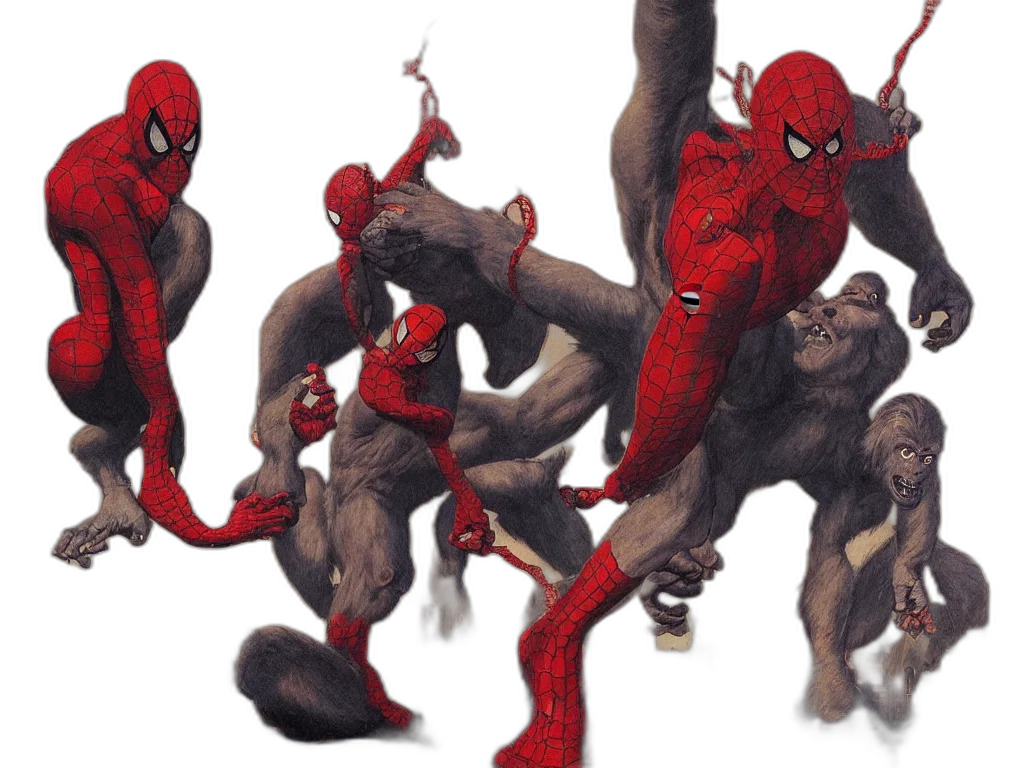 animal, creature, concept art, comic book art transparent PNG cut-out