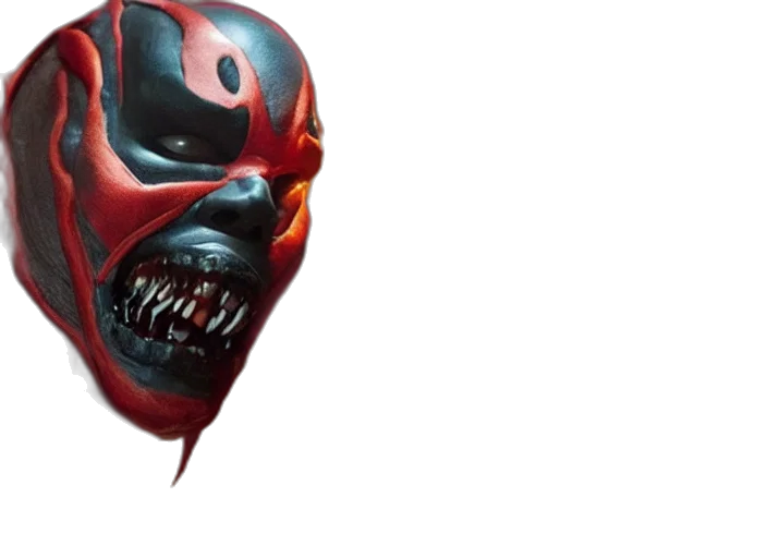 mask, face, concept art, comic book art transparent PNG cut-out