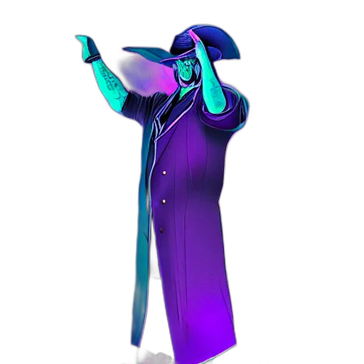 staff, jacket, dress, concept art transparent PNG cut-out