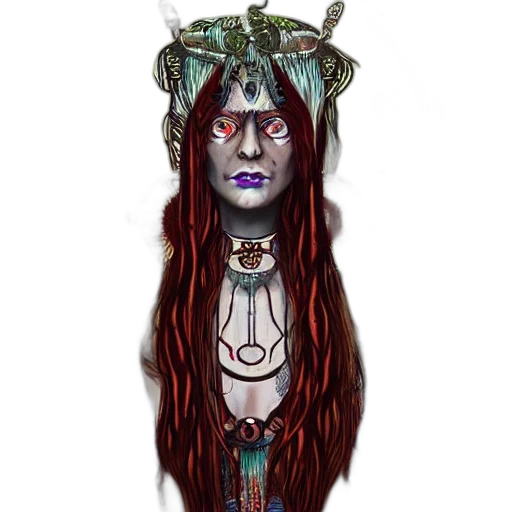 staff, mask, creature, jewelry, fantasy art, concept art, pixel art, comic book art transparent PNG cut-out