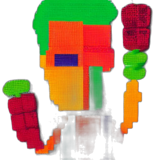 robot, crown, weapon, bottle transparent PNG cut-out