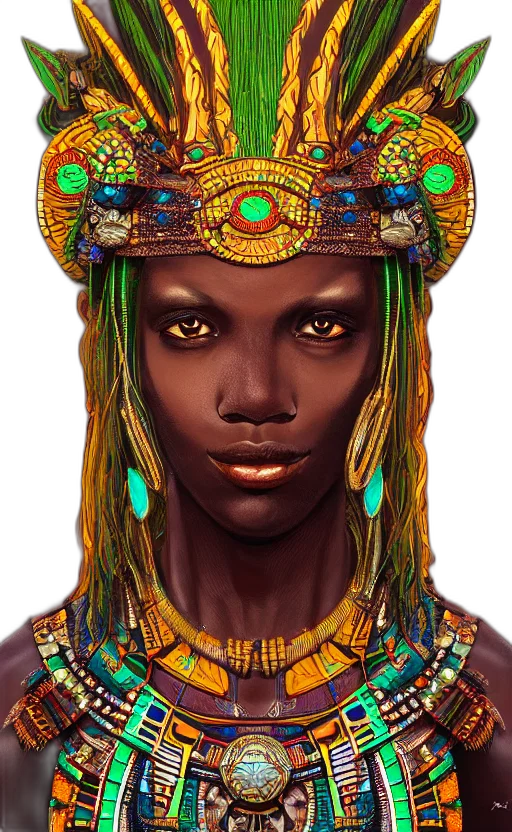 jewelry, face, crown, mask, fantasy art, photorealistic, concept art, comic book art transparent PNG cut-out