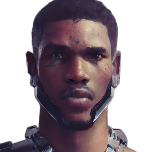 face, mask, staff, concept art transparent PNG cut-out