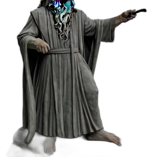 staff, robot, creature, mask transparent PNG cut-out