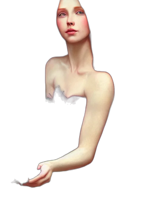 dress, jewelry, face, crown transparent PNG cut-out