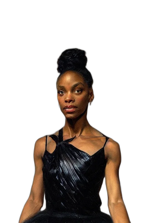 dress, face, jewelry, hair transparent PNG cut-out