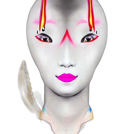 mask, jewelry, face, staff transparent PNG cut-out