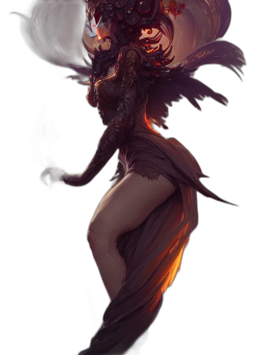 creature, dragon, dress, mask, concept art, fantasy art, pixel art, comic book art transparent PNG cut-out