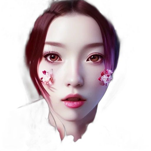 face, mask, robot, photorealistic transparent PNG cut-out