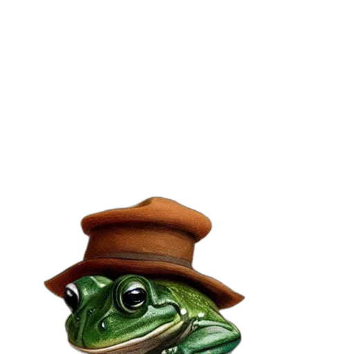 hat, animal, face, staff transparent PNG cut-out
